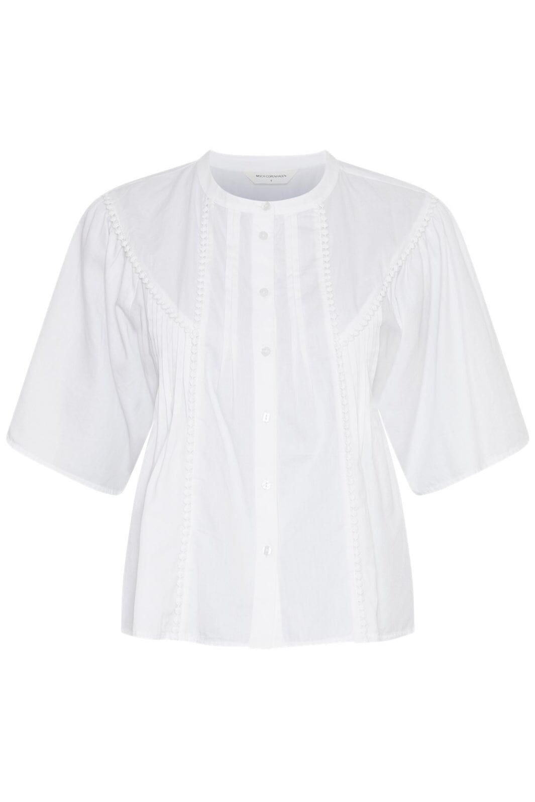 Moss Copenhagen - Mschethelyn 2/4 Shirt 19015 - Bright White Skjorter 