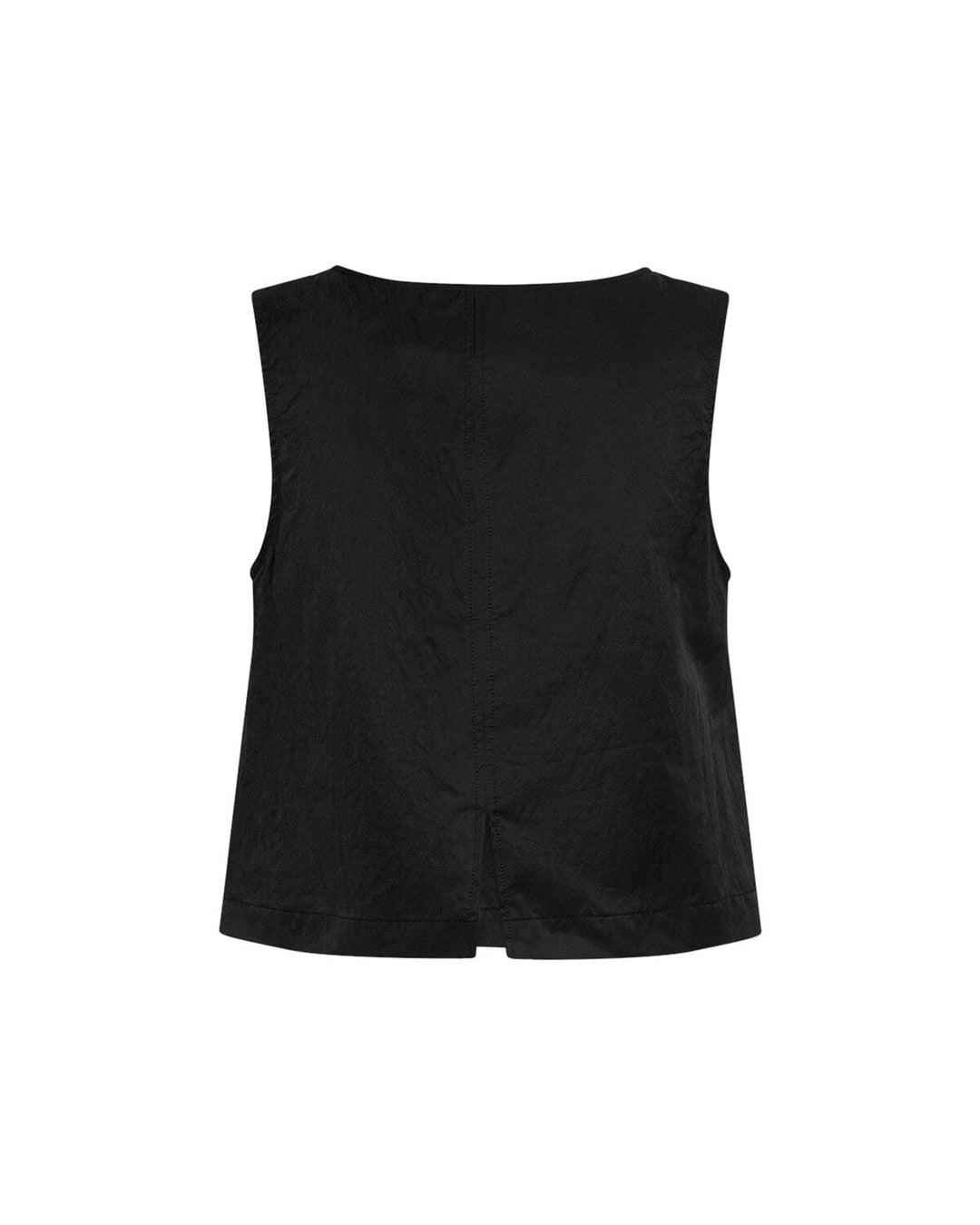 Moss Copenhagen - Mschjaveria Camilla Sl Top 19073 - Black Toppe 