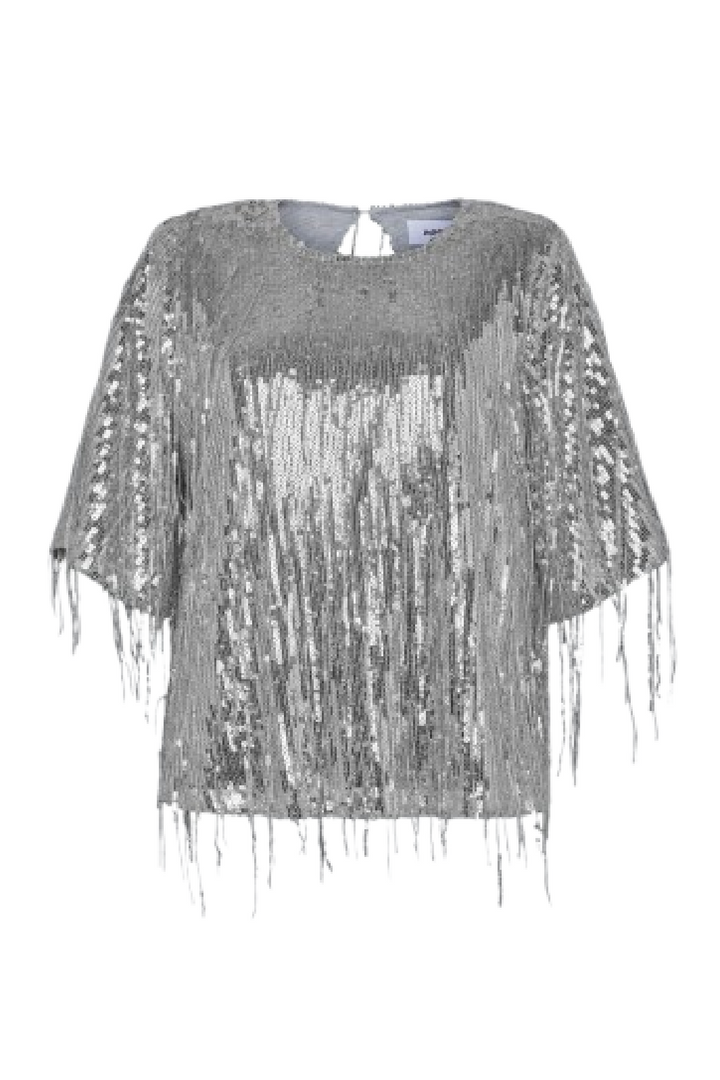 Moves by Minimum - Mandi Blouse 4451 220424451 - 1020 - Silver Bluser 