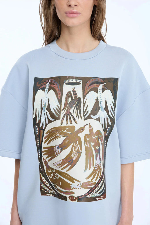 Munthe - Naploi 262114026266 - 81 - Light Blue T-shirts 