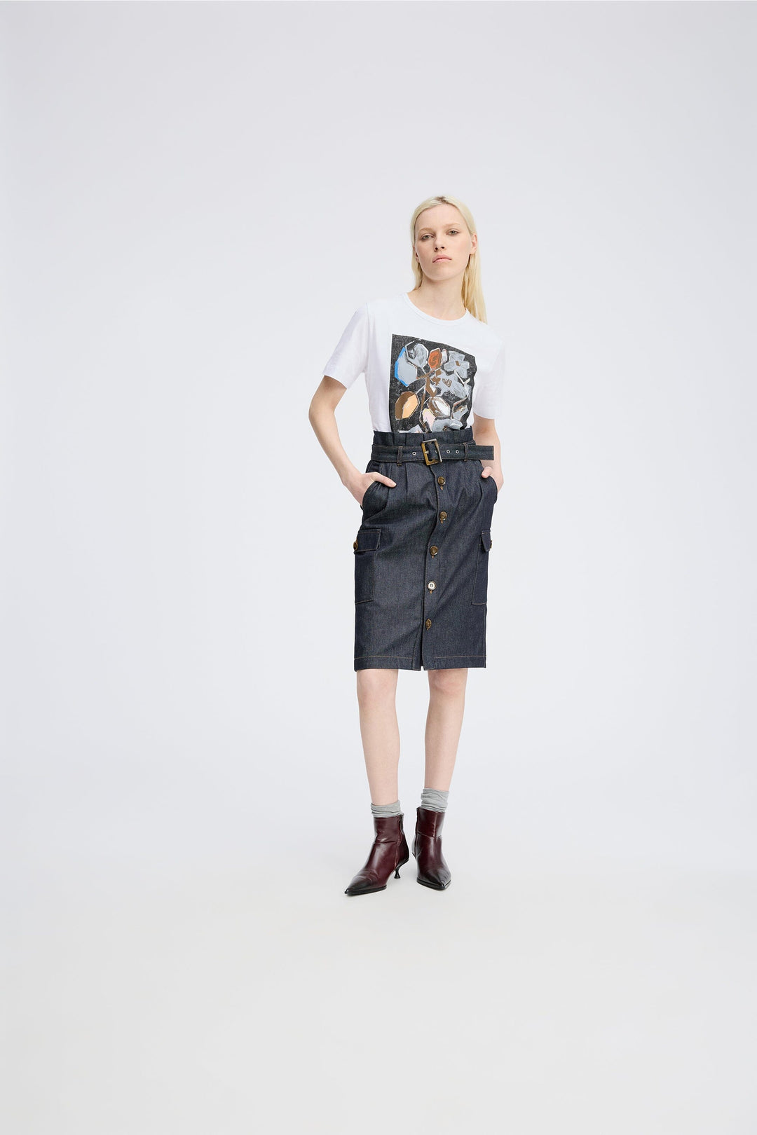 Munthe - Rascali 254110025460 - 1 - Grey T-shirts 