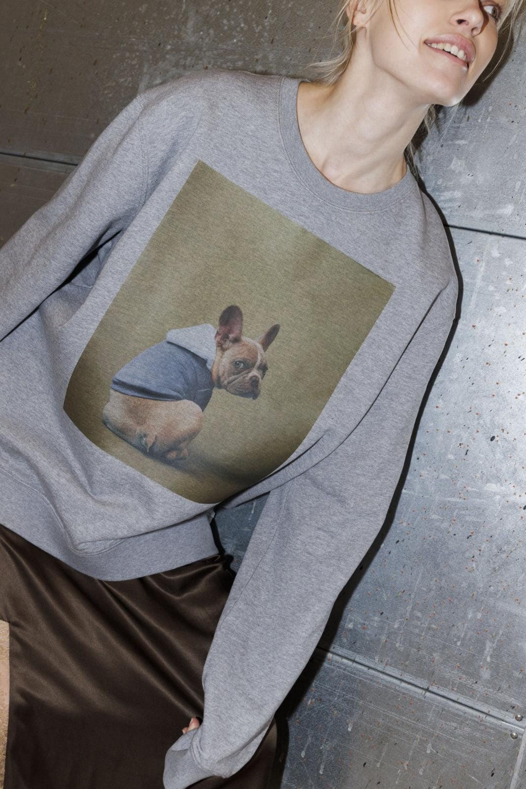 Munthe - Roula 254113025466 - 80 - Light Grey Sweatshirts 