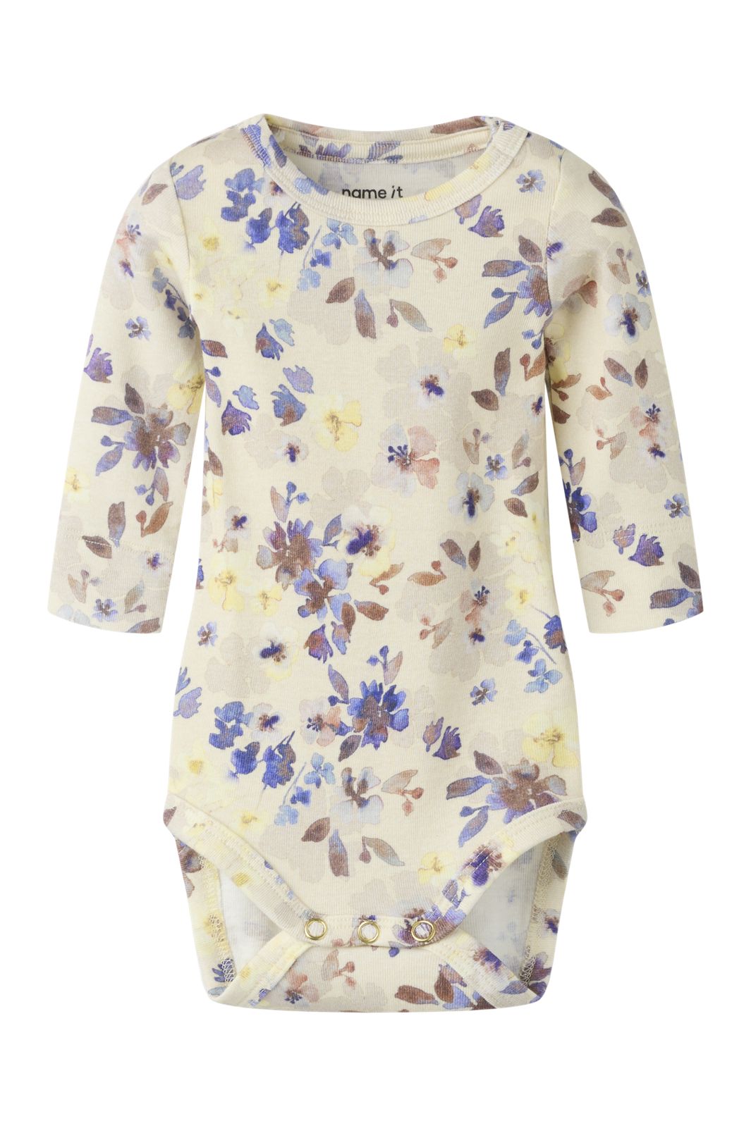 Name It - Nbfflora Ls Body - 5102548 Almond Milk