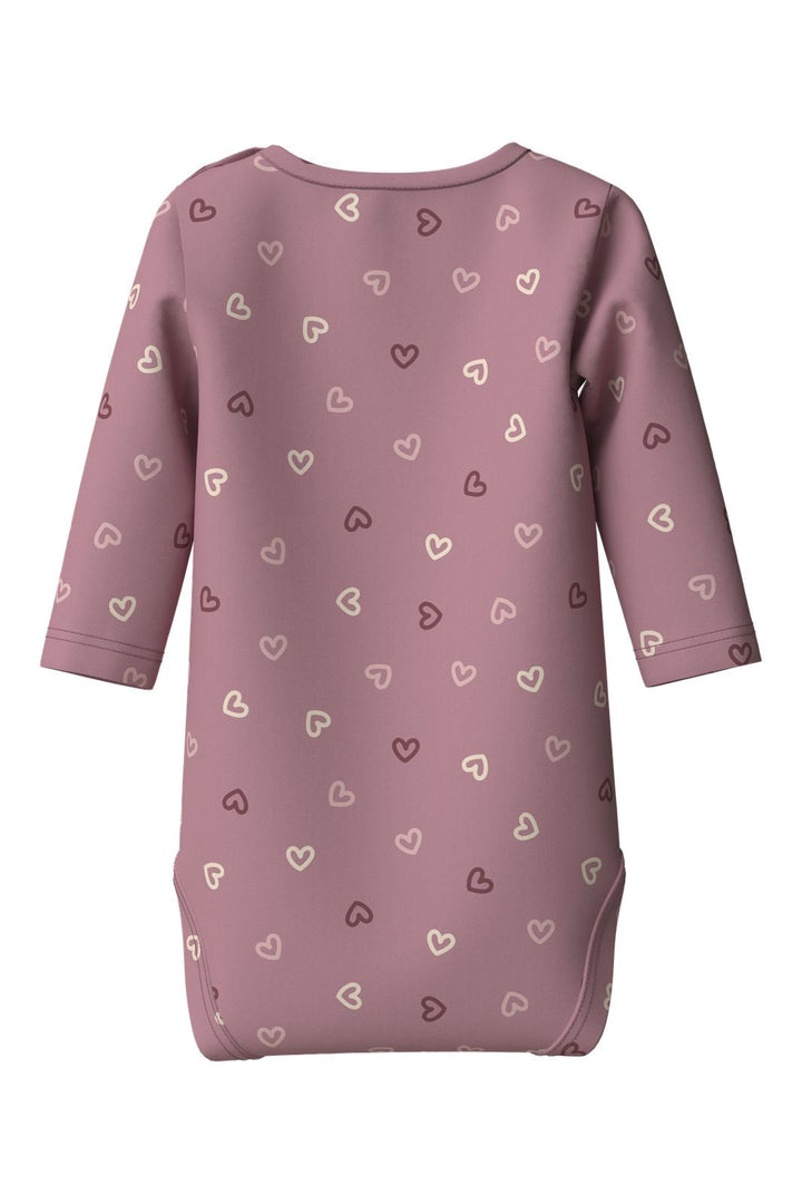 Name It - Nbfvandora Ls Body Box - 5135453 Lilas Hearts2