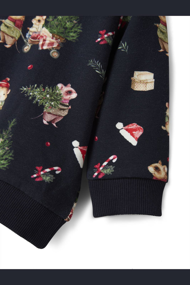 Name It - Nbnrenu Ls Sweat - 4845580 Navy Blazer