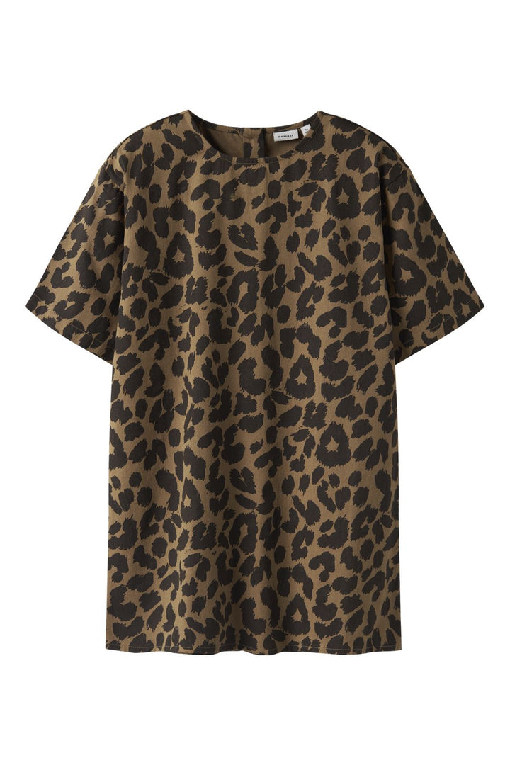 Name It - Nkfbelate Ss Dress - 4930418 Toasted Coconut Seal Brown