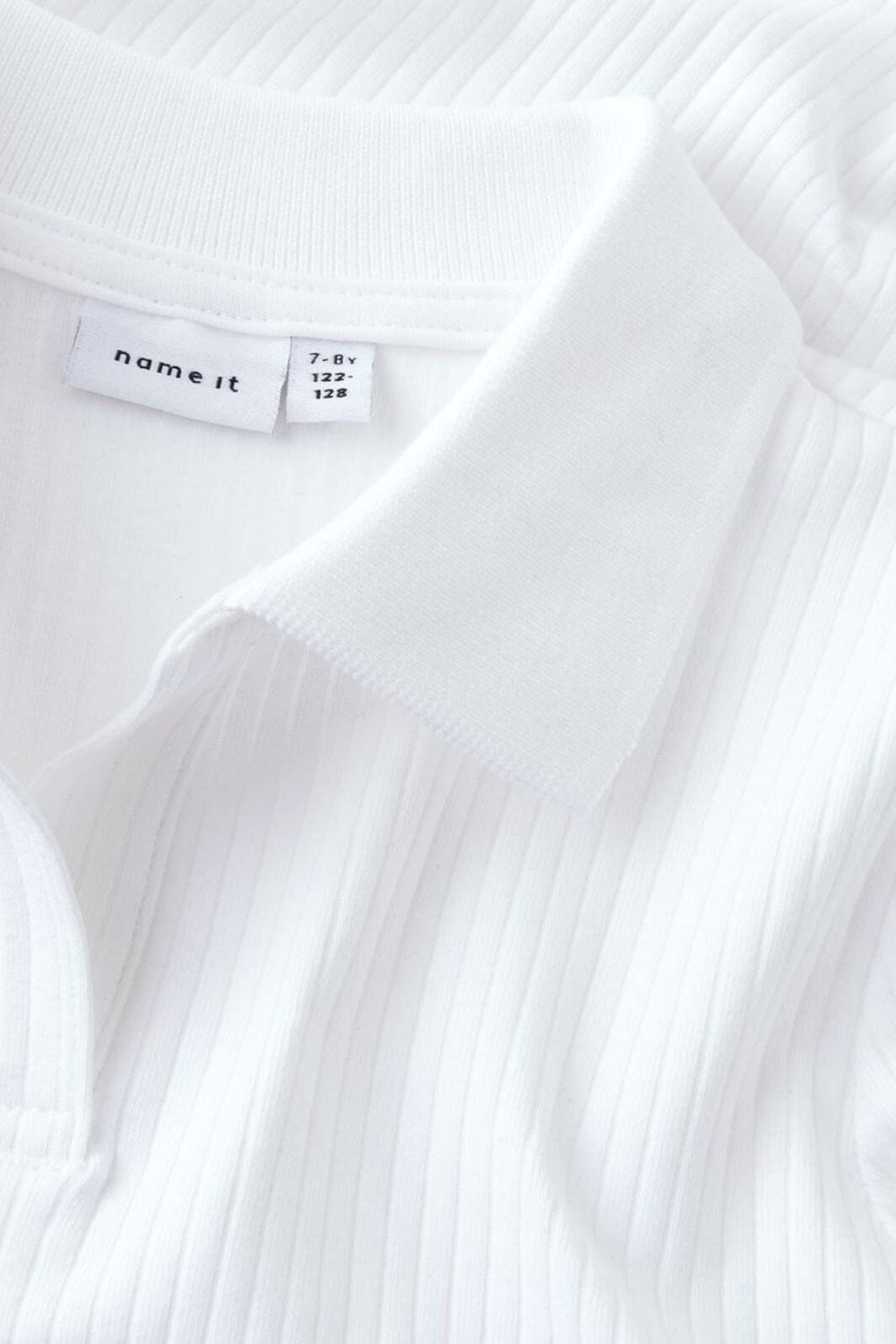 Name It - Nkfdusa Ss Slim Polo - 4860527 Bright White