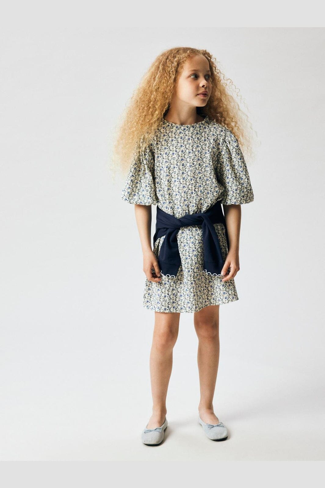 Name It - Nkffleura Ss Dress - 4975385 Navy Blazer .