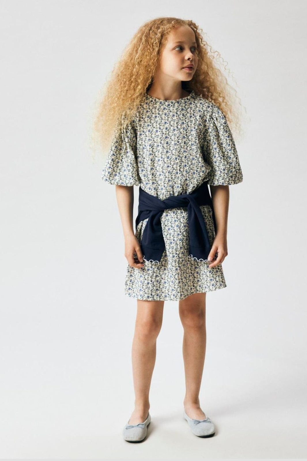 Name It - Nkffleura Ss Dress - 4975385 Navy Blazer .