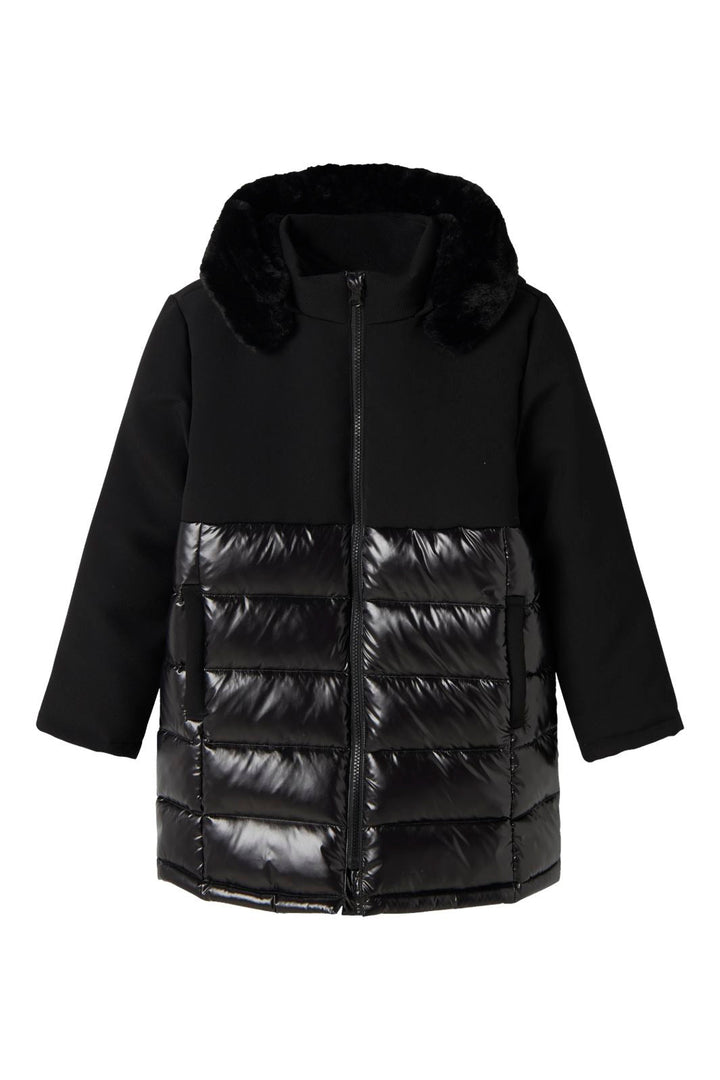 Name It - Nkfmarol Jacket Long1 - 4828999 Black
