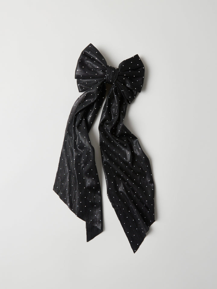 Name It - Nkfriglitter Hairbow - 4887887 Black Hårbånd 