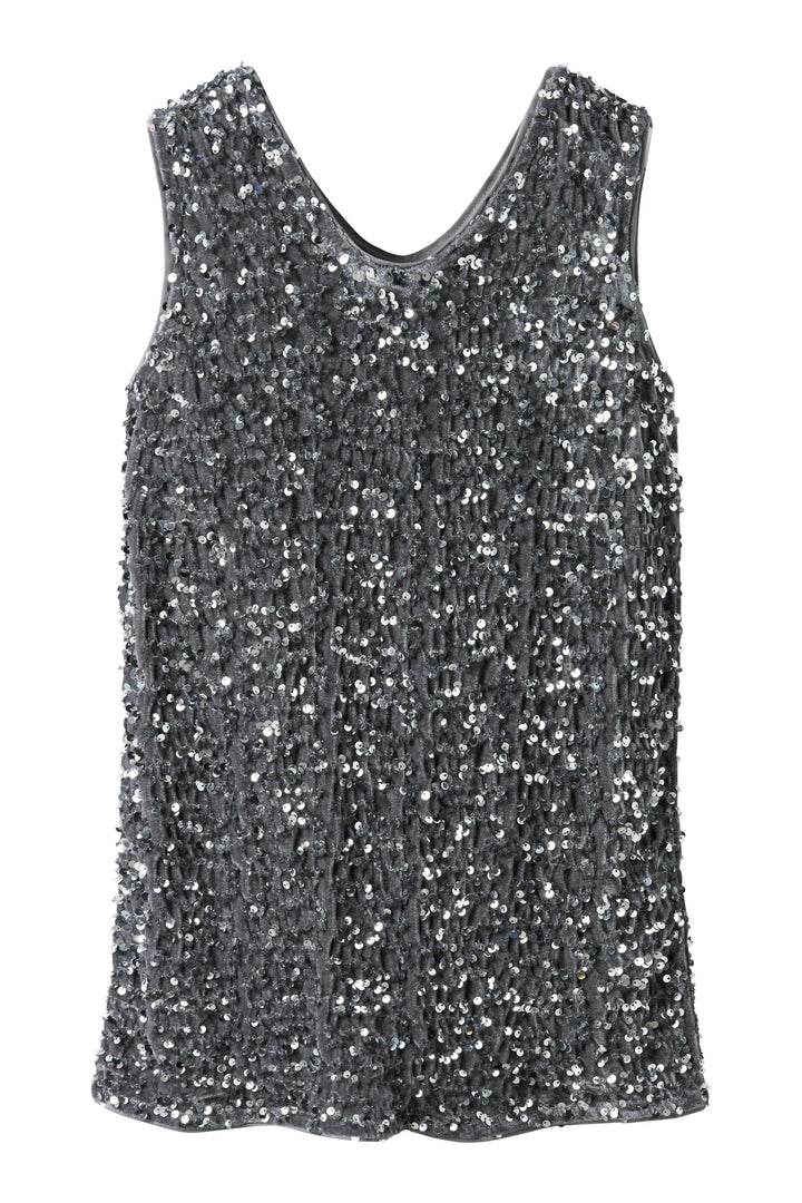 Name It - Nkfrunica Short Spencer - 4898530 Lava Smoke Kjoler 