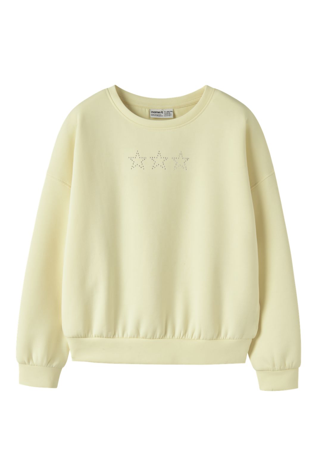 Name It - Nkfsissi Ls Rlx Sweat Box - 5131134 French Vanilla