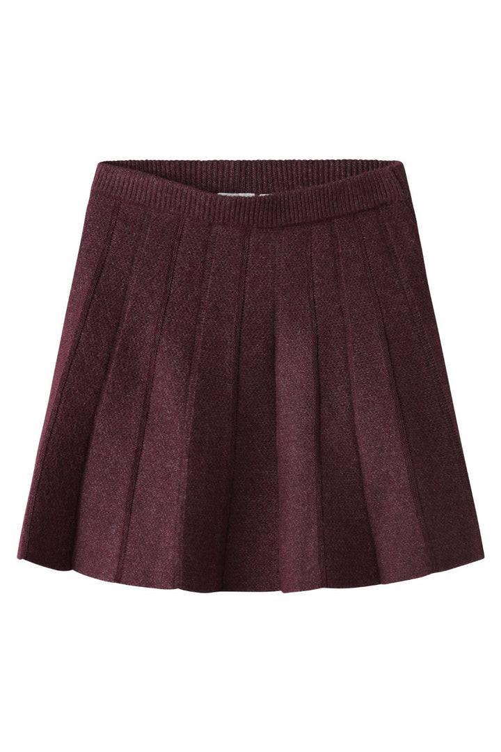 Name It - Nkfsonia Knit Skirt - 4889788 Burgundy