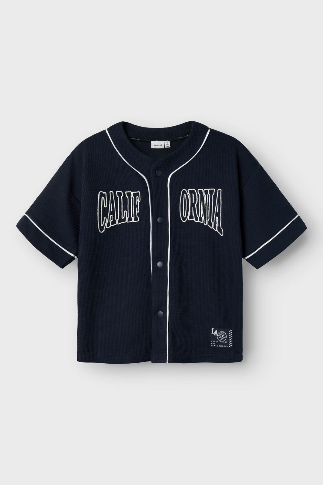 Name It - Nkmdatto Ss Nreg Heavy Card - 4714589 Navy Blazer