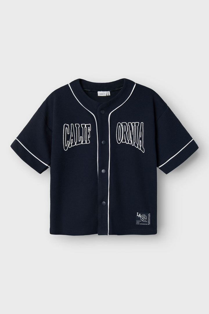 Name It - Nkmdatto Ss Nreg Heavy Card - 4714589 Navy Blazer