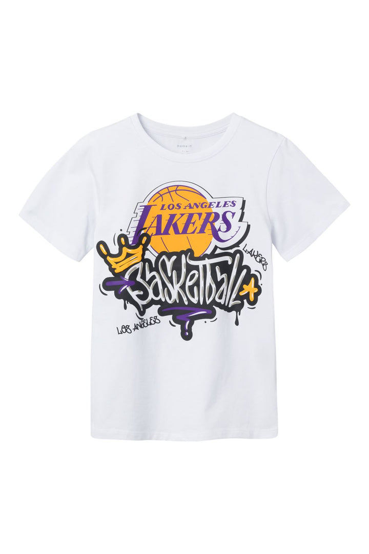 Name It - Nkmjamie Nba Ss Top Box Ous - 4404565 Bright White