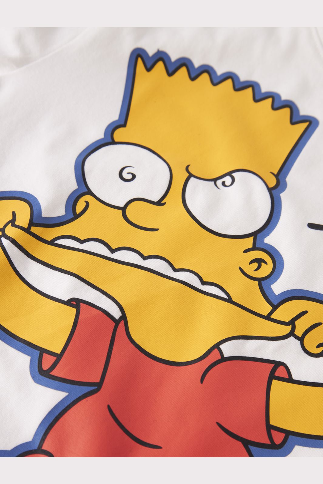 Name It - Nkmjuda Simpsons Nreg Ss Top Box Bfu - 4923718 Cloud Dancer