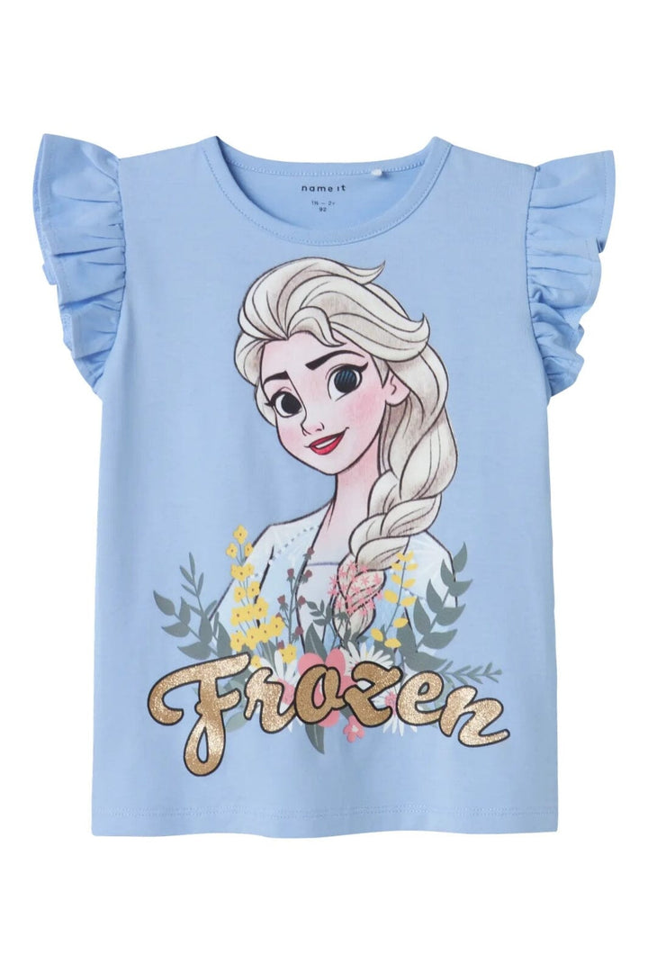 Name It - Nmfabla Frozen Ss Top Box Wdi - 4752840 Serenity