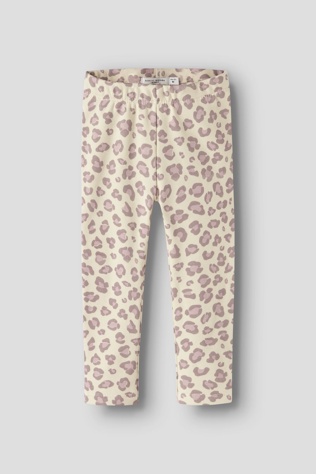 Name It - Nmfdavina Sweat Fleece Legging - 4892724 Summer Sand Leo