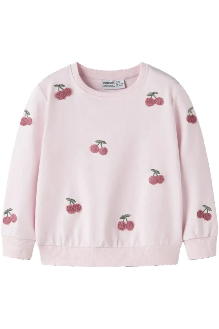 Name It - Nmffairy Ls Light Sweat - 5031897 Cradle Pink Sweatshirts 