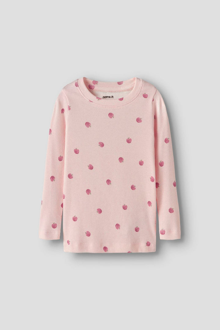 Name It - Nmffoapple Ls Top - 5039134 Cradle Pink