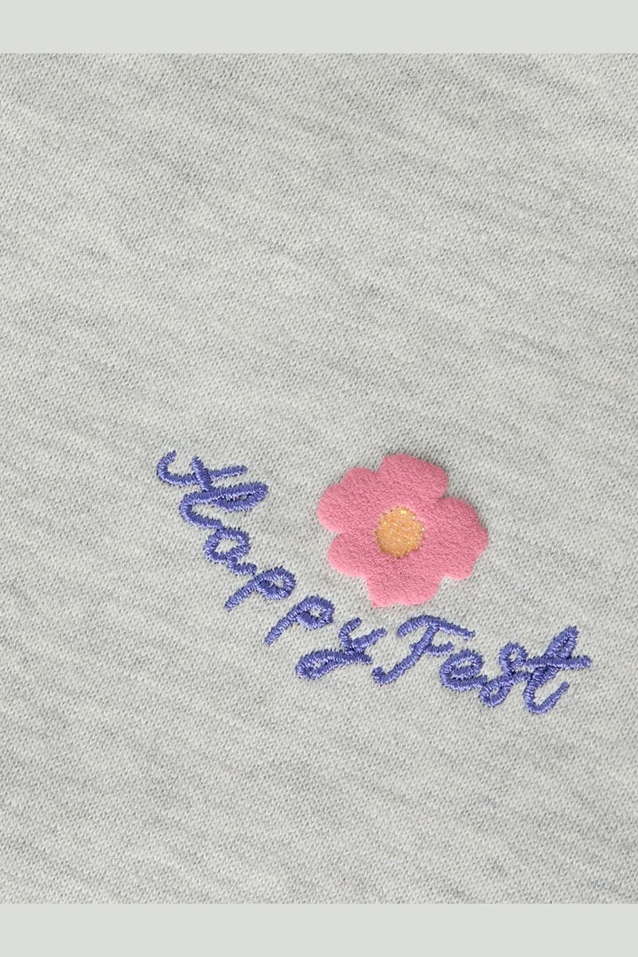 Name It - Nmffunna Ls Nreg Swe - 5106317 Light Grey Melange