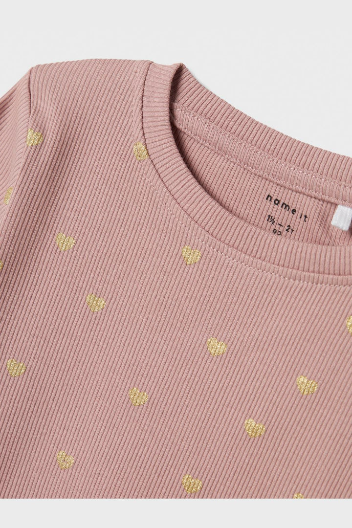 Name It - Nmfnadja Ls Dress - 4636053 Deauville Mauve