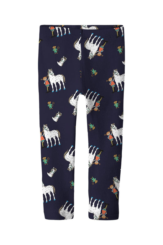 Name It - Nmfokka Pippi Slim Legging Sky - 5201353 Evening Blue