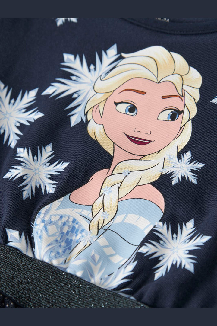 Name It - Nmfosimi Frozen Ls Tulle Dress Lnoos Wdi - 4880300 Navy Blazer