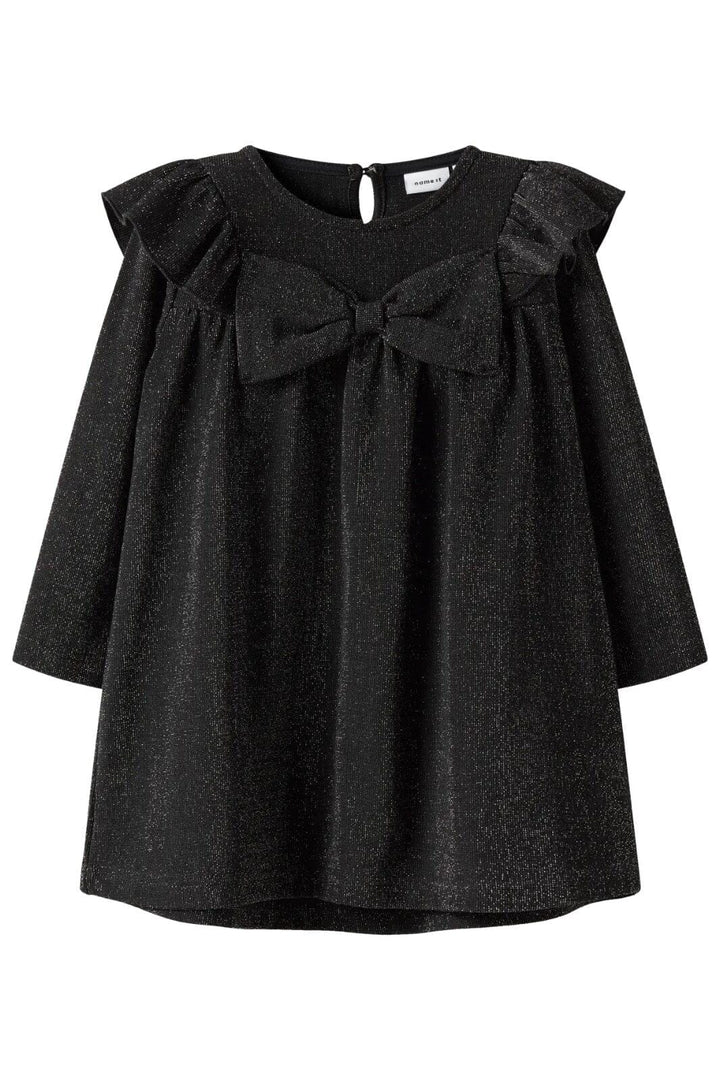 Name It - Nmfroisin M Ls Dress - 4874539 Black Kjoler 