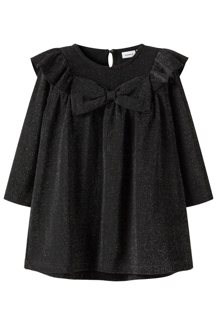Name It - Nmfroisin M Ls Dress - 4874539 Black Kjoler 