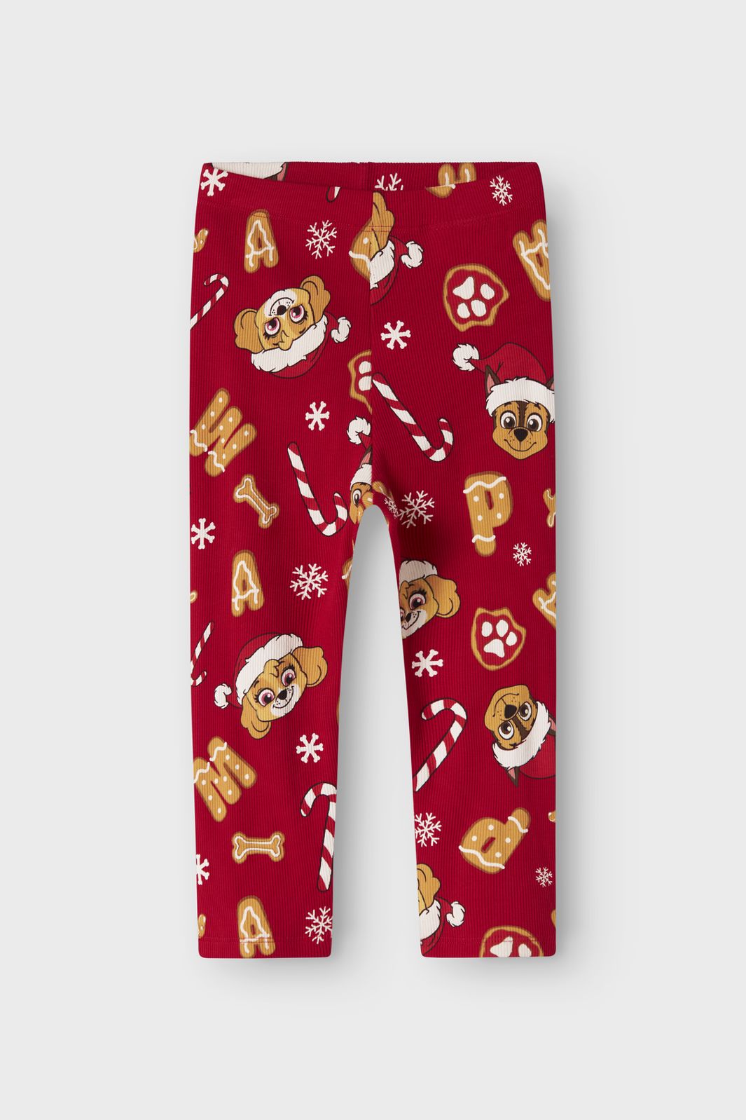 Name It - Nmfsarba Paw Ls Nightset - 4842022 Barbados Cherry