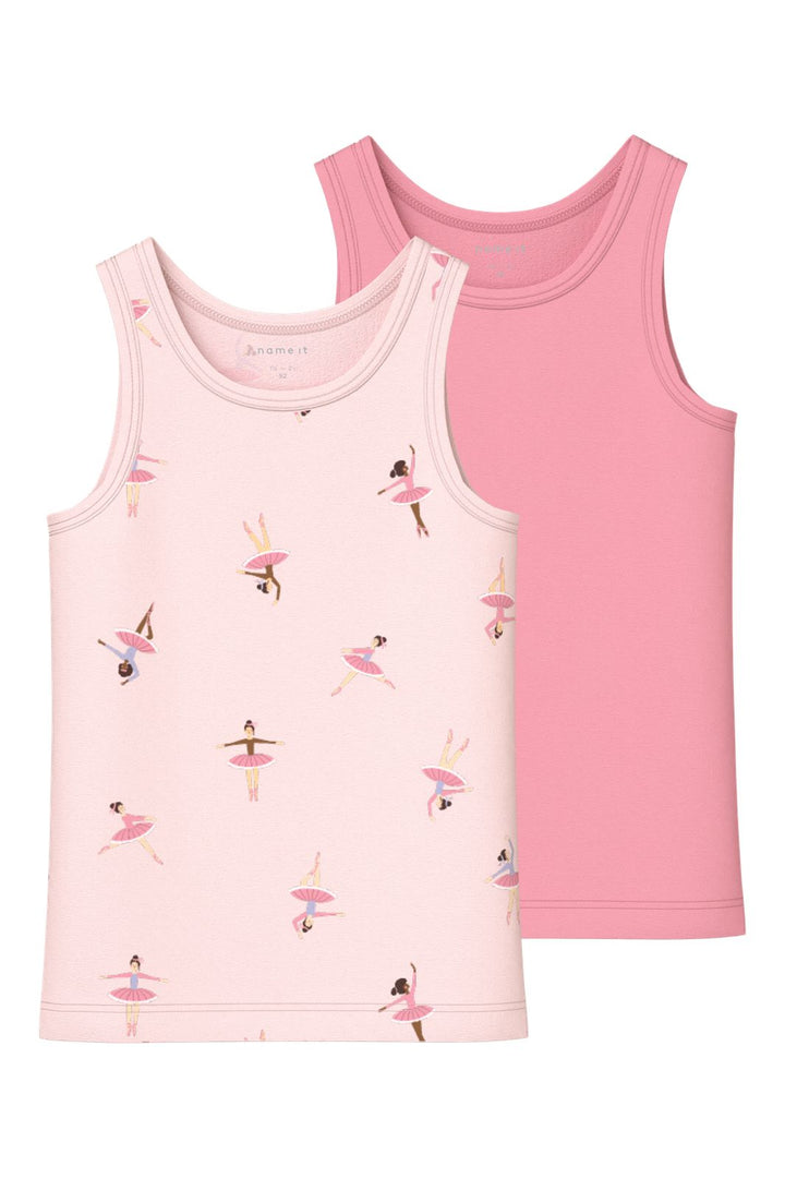 Name It - Nmftank Top Ballarina - 4867551 Pearl W/ Peony