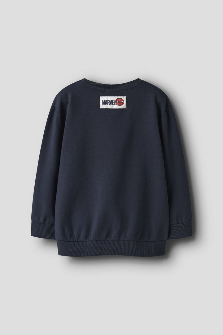 Name It - Nmmdion Spider Nreg Sweat Mar - 4921281 Navy Blazer