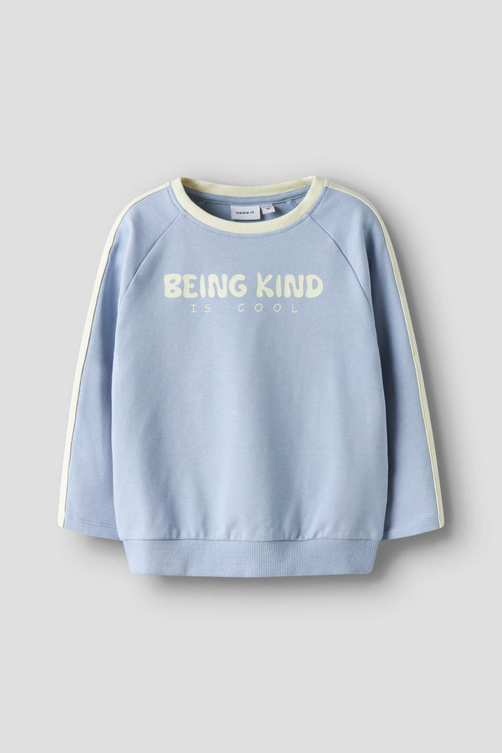 Name It - Nmmdolu Ls Rlx Sweat - 4956561 Blue Fog