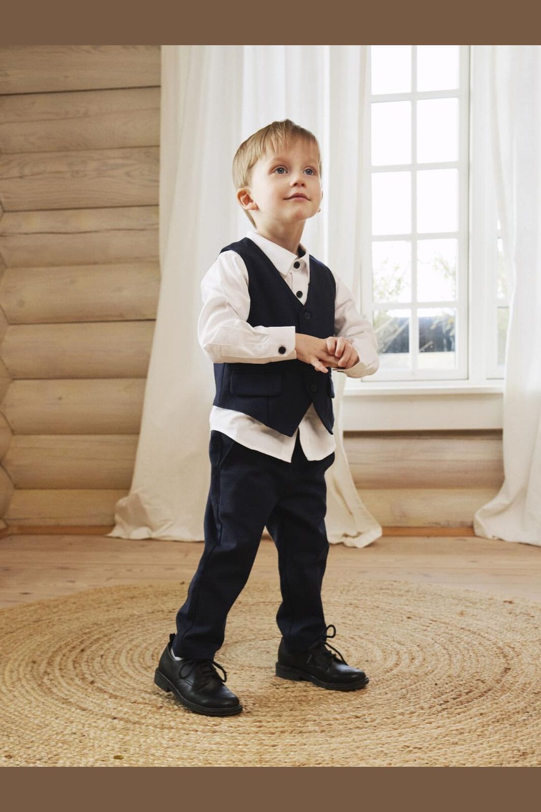 Name It - Nmmriramel Waistcoat Rr - 4360611 Dark Sapphire