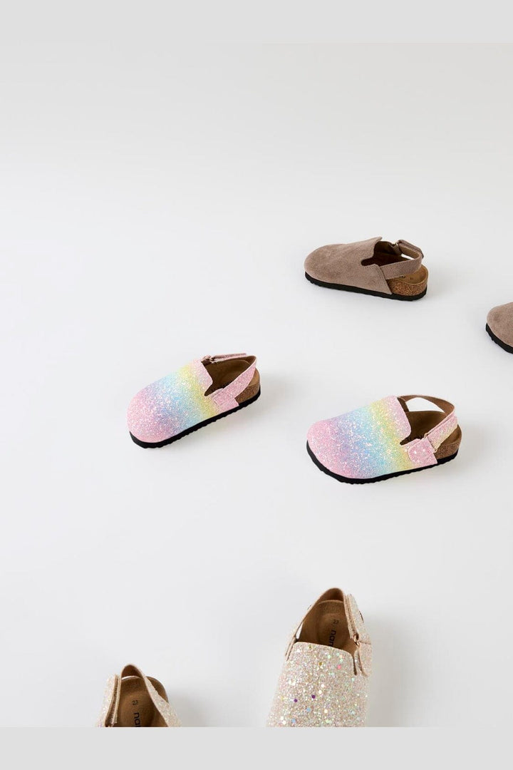 Name It - Nmnavery Mules - 5014515 Cradle Pink Rainbow