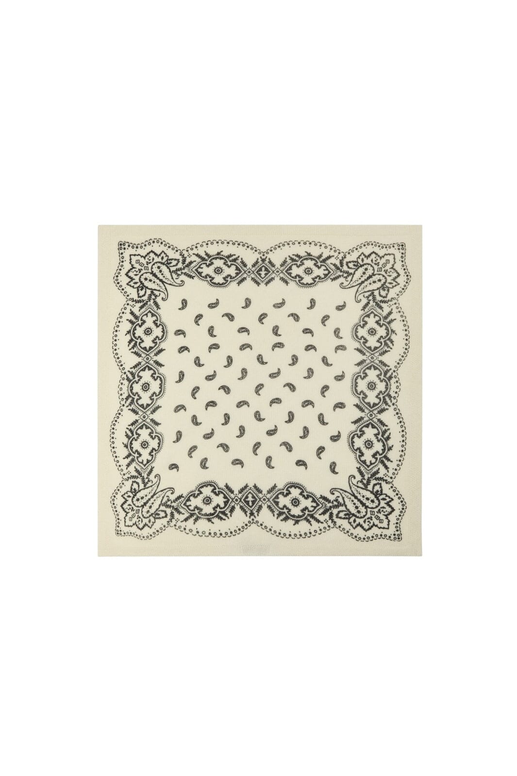 Neo Noir - Adelina Paisley Knit Scarf 169506 - 121 - Off White