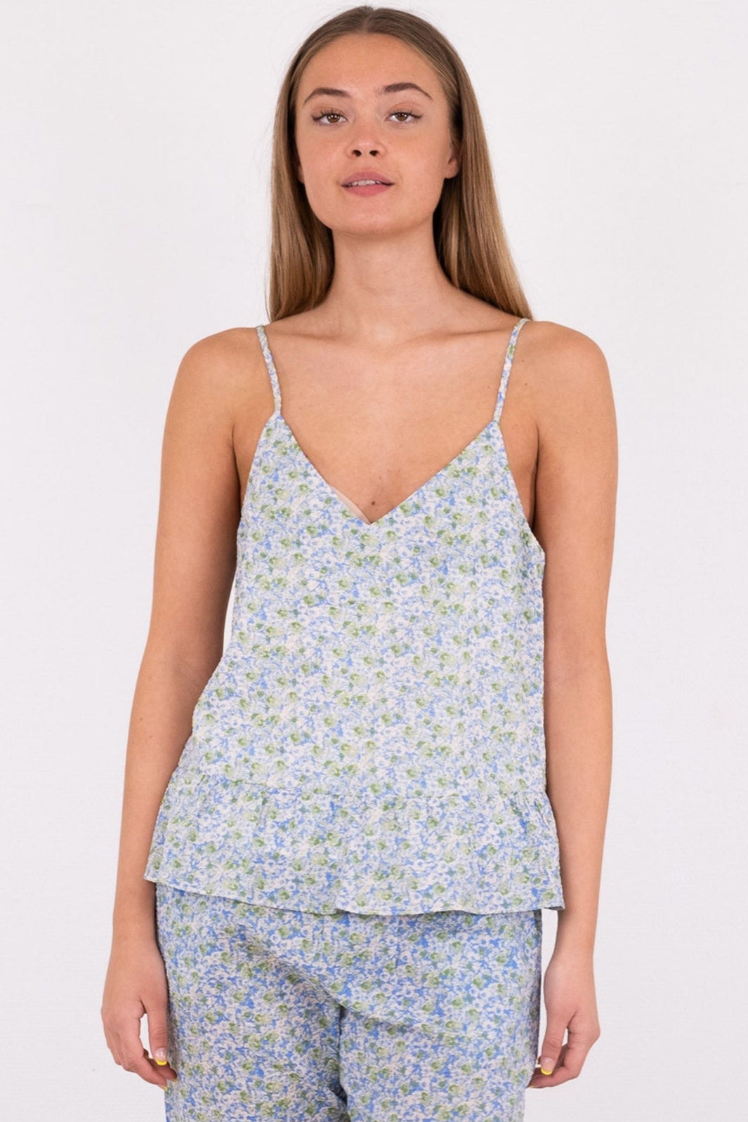 Neo Noir - Airlia Ocean Breeze Top - Light Blue Toppe 