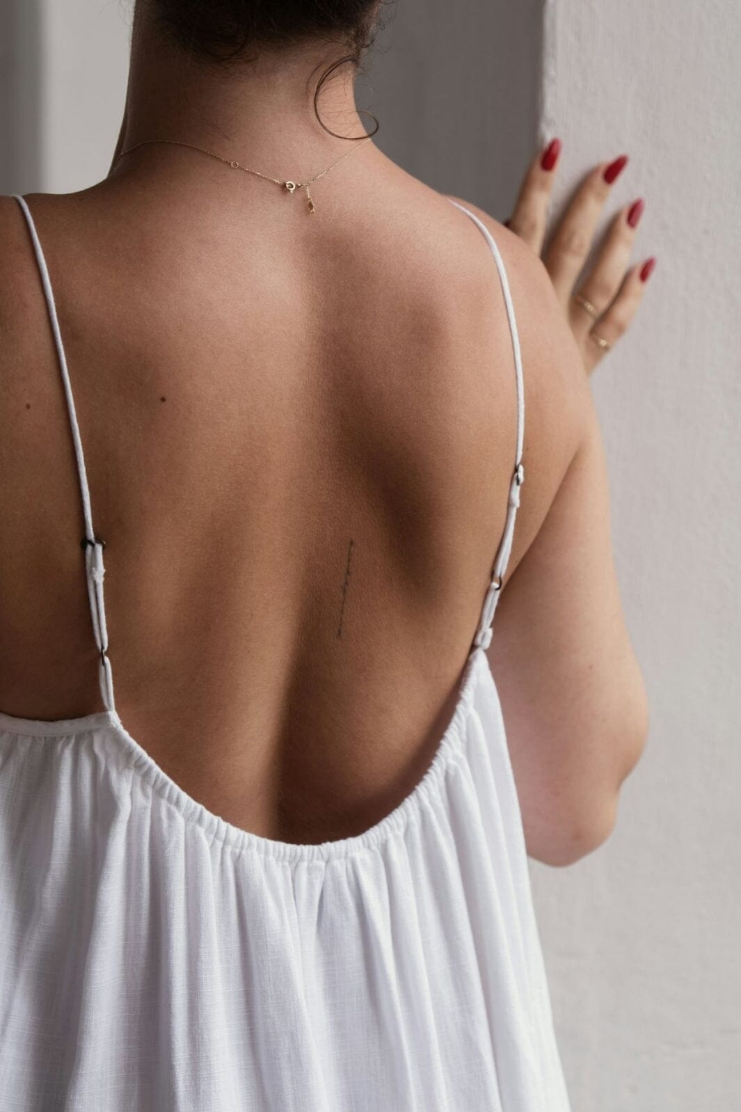 Neo Noir - Allie Soft Linen Dress - White Kjoler 