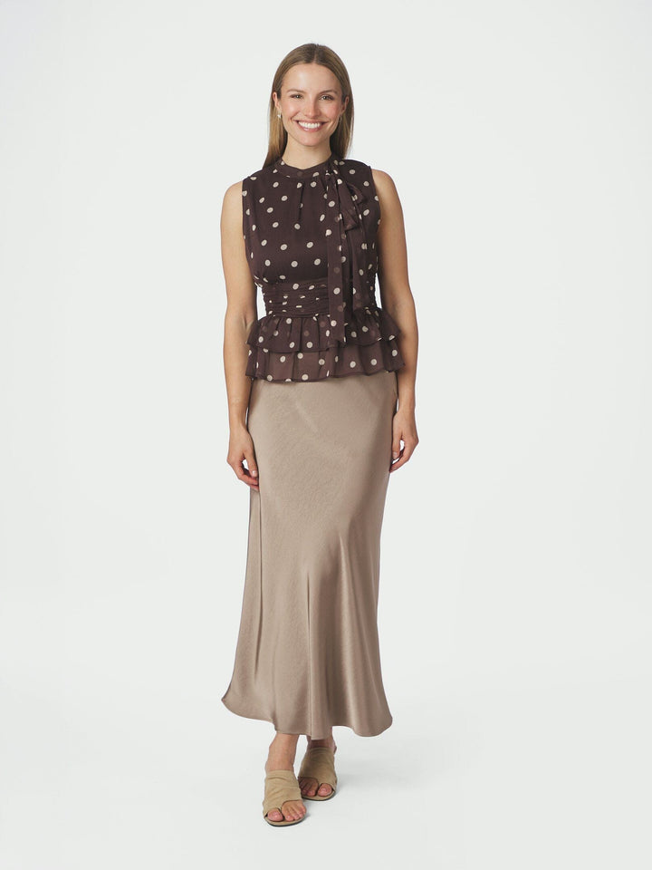 Neo Noir - Ansol Big Dot Top 170503 - 210 - Brown Toppe 