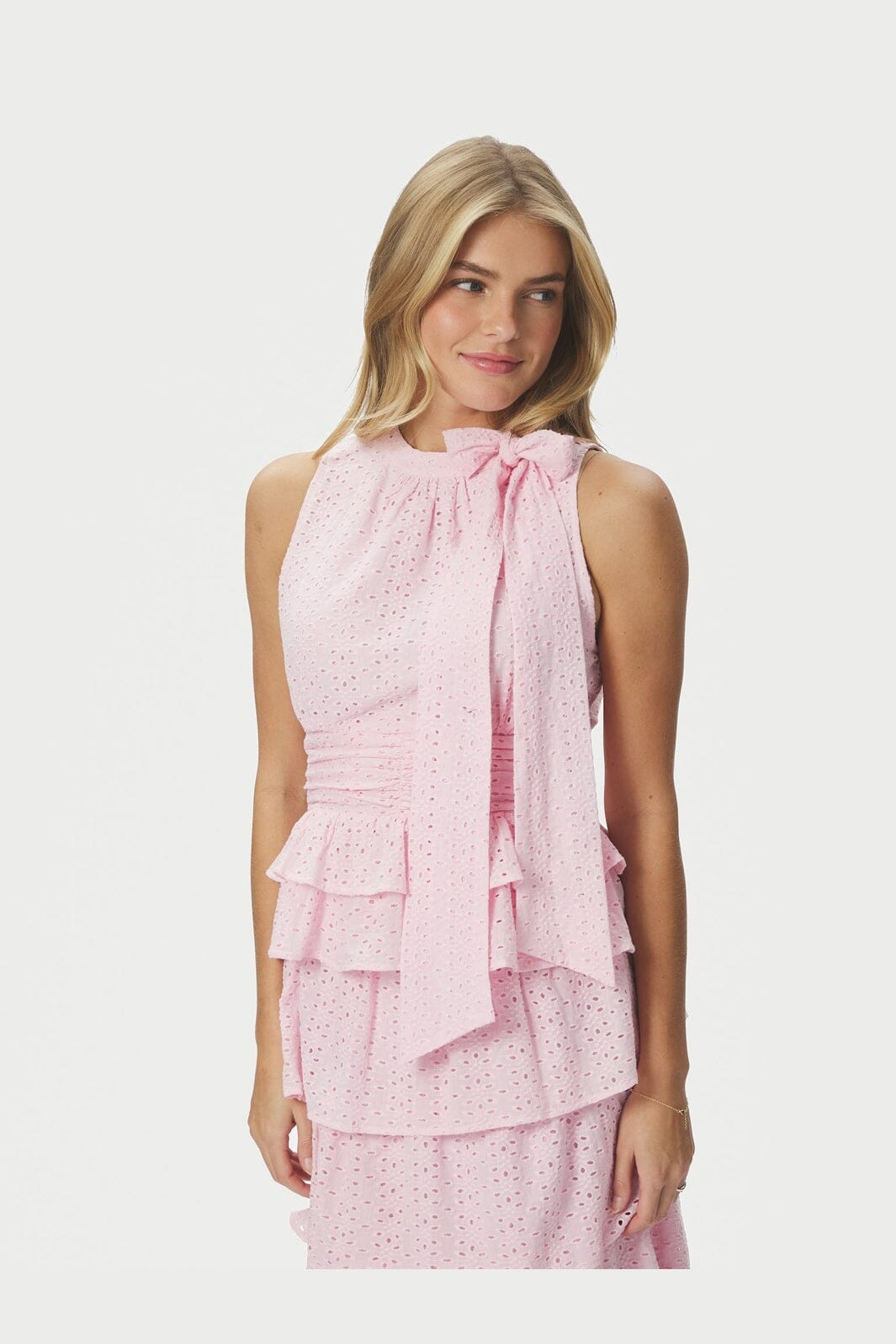 Neo Noir - Ansol Emb Top 168429 - 754 - Light Pink