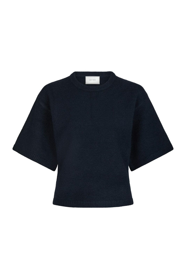 Neo Noir - Asha Knit Tee 164730 - 141 - Navy