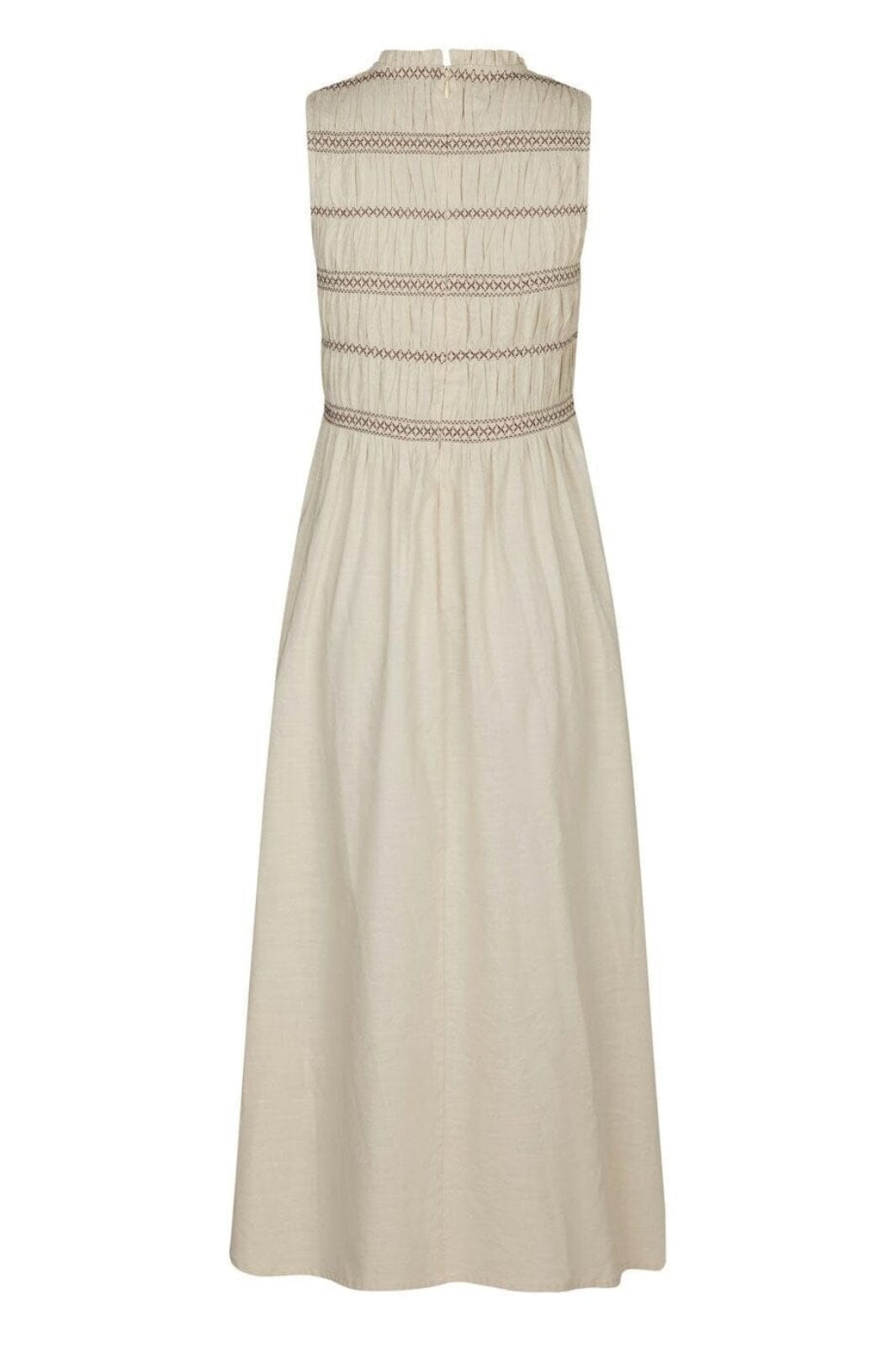Neo Noir - Atika Deco Smock Dress 166105 - 124 - Ivory
