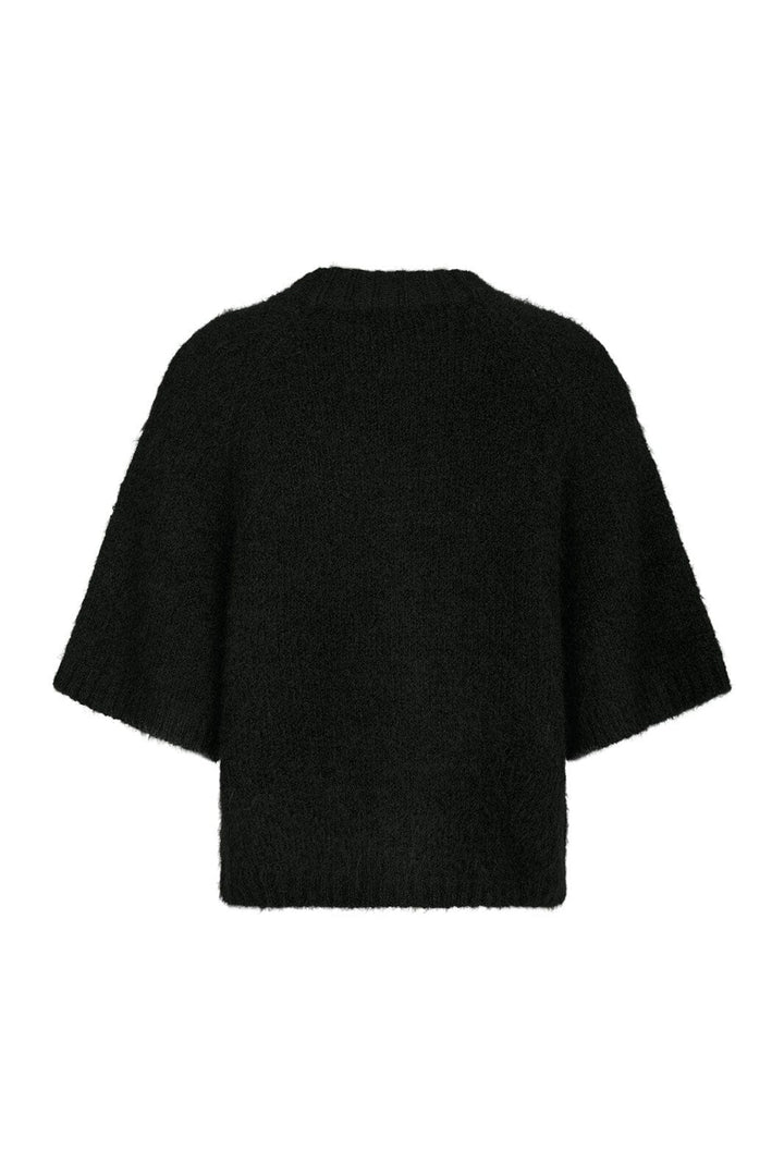 Neo Noir - Benuta Fluffy Knit Cardigan 165816 - 100 - Black