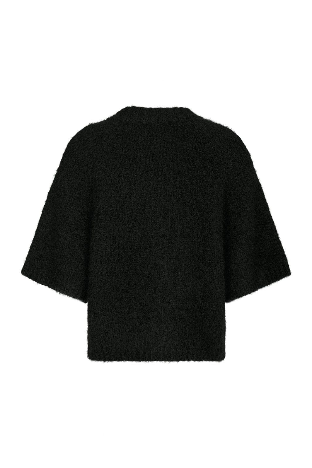 Neo Noir - Benuta Fluffy Knit Cardigan 165816 - 100 - Black