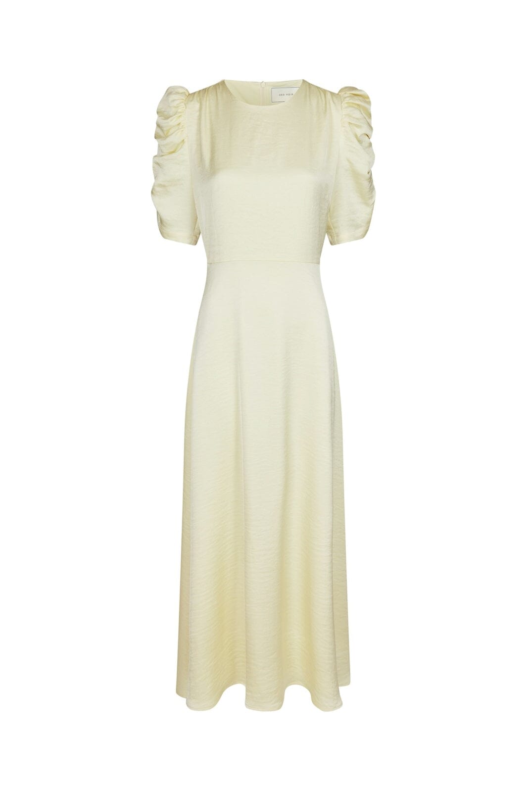 Neo Noir - Benuti Solid Dress 166584 - 191 - Light Yellow