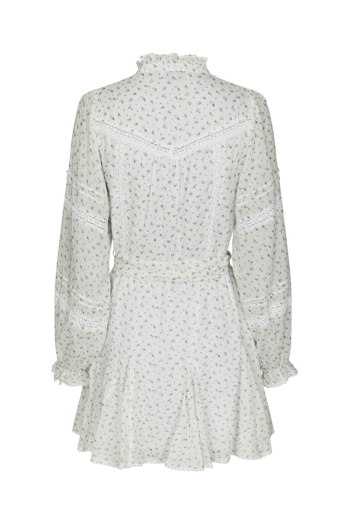 Neo Noir - Birgitte Print Flower Dress 168731 - 121 - Off White