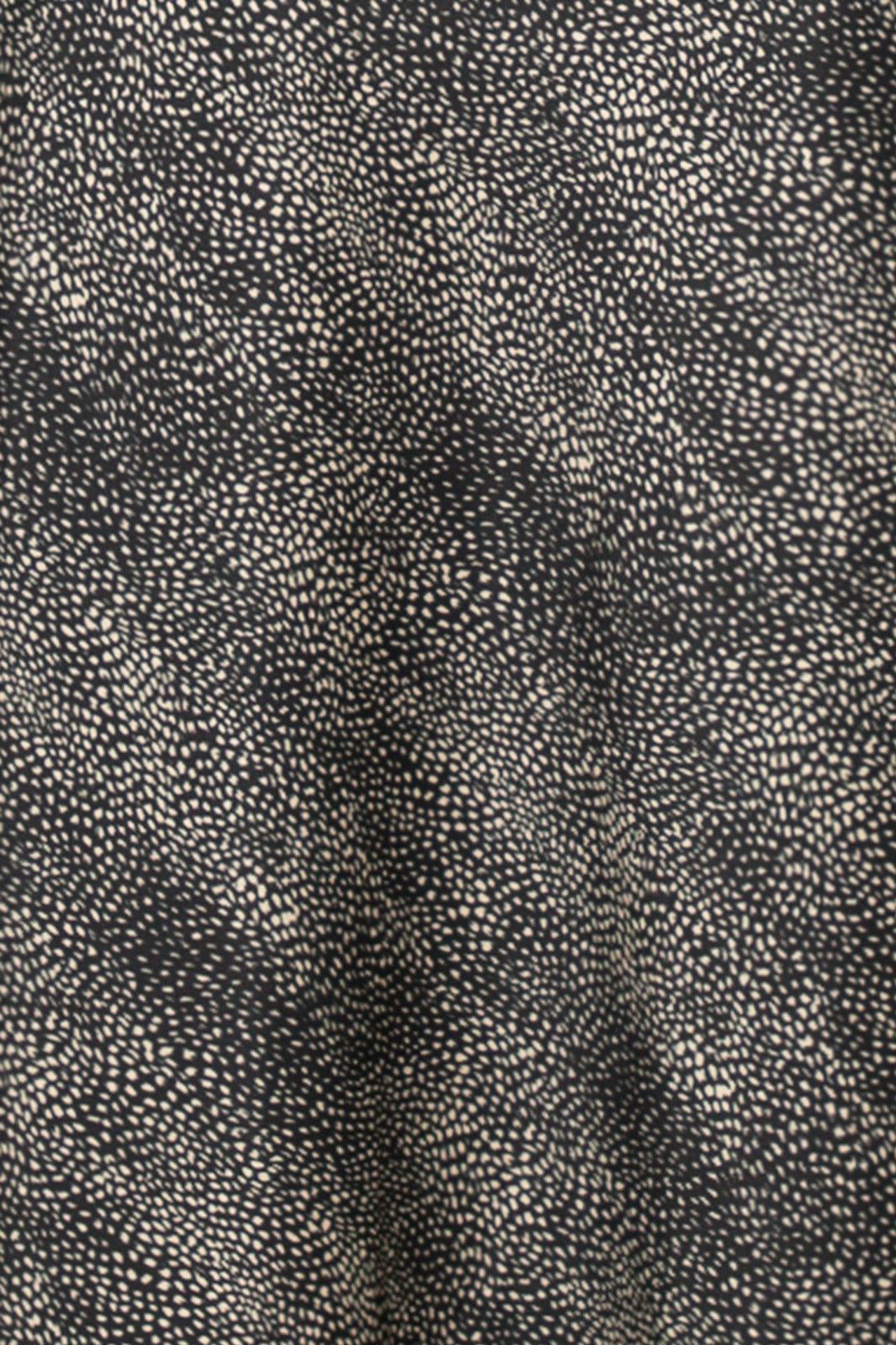 Neo Noir - Bovary Floating Dot Skirt - Black Nederdele 